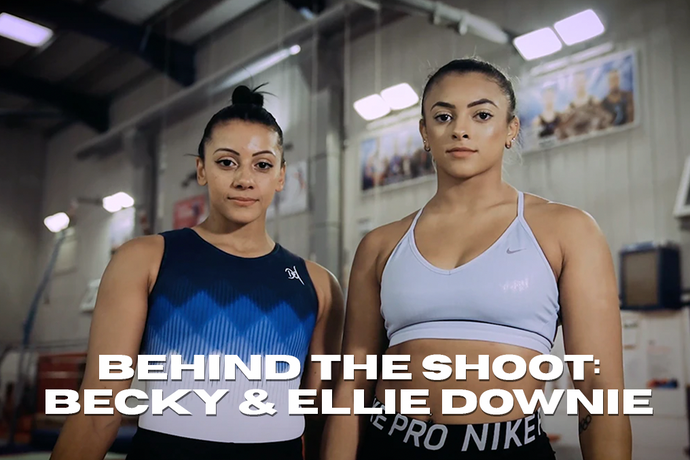 Behind the Shoot with Becky and Ellie Downie